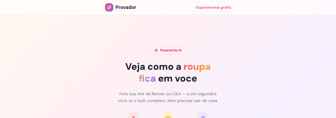 PROVADOR VIRTUAL screenshot